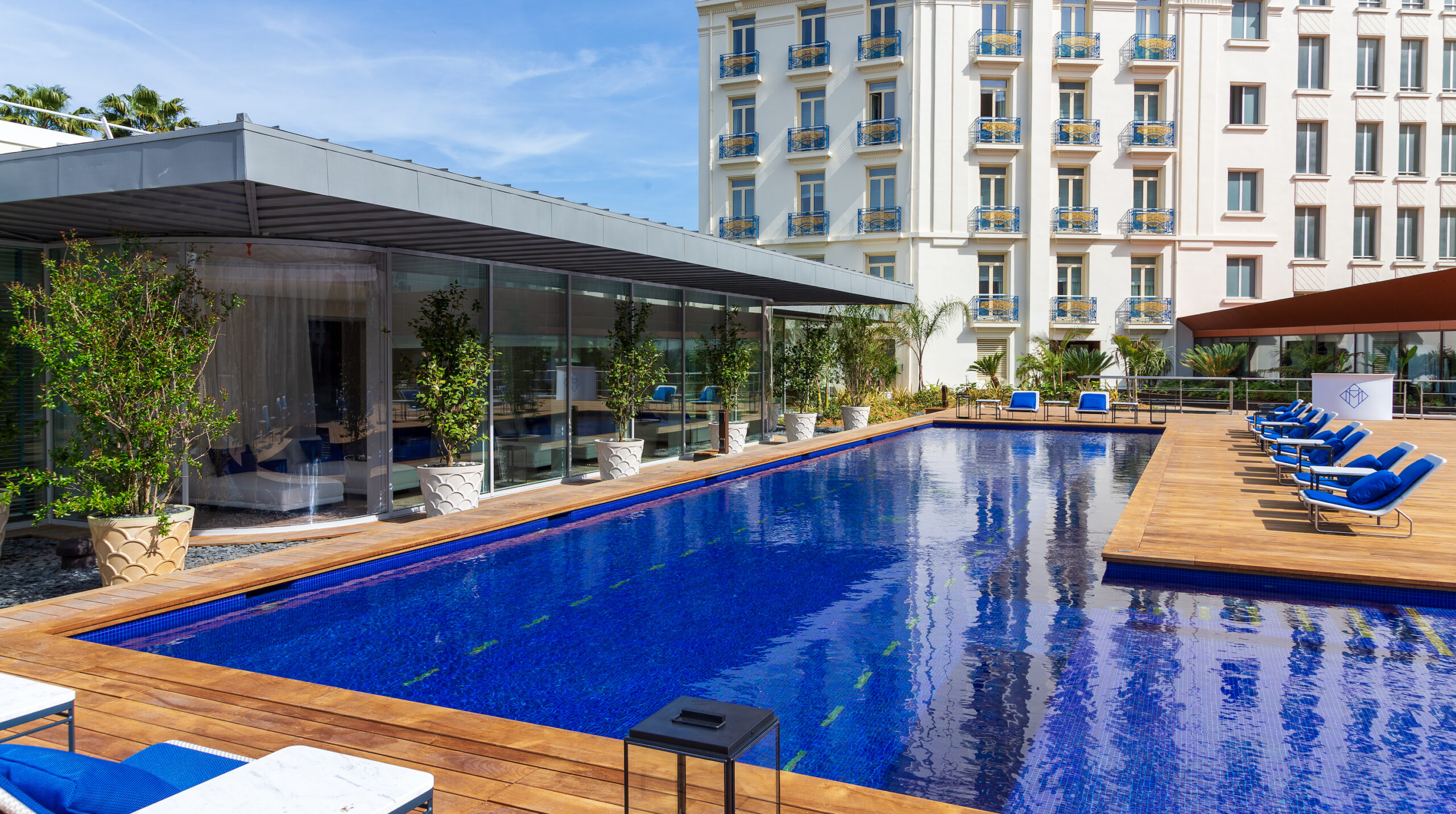 Lane pool at Hotel Martinez