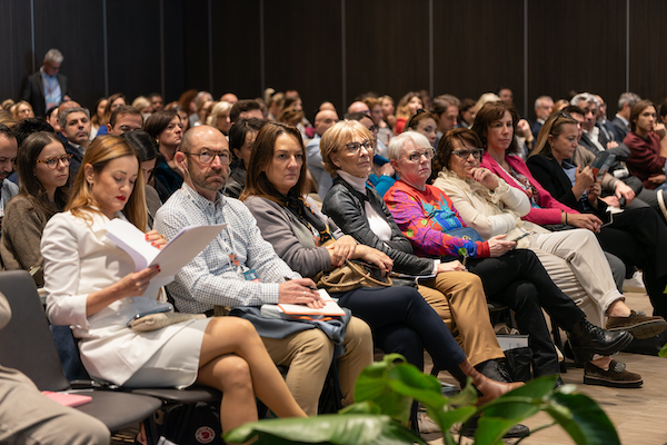 people at a spa conference