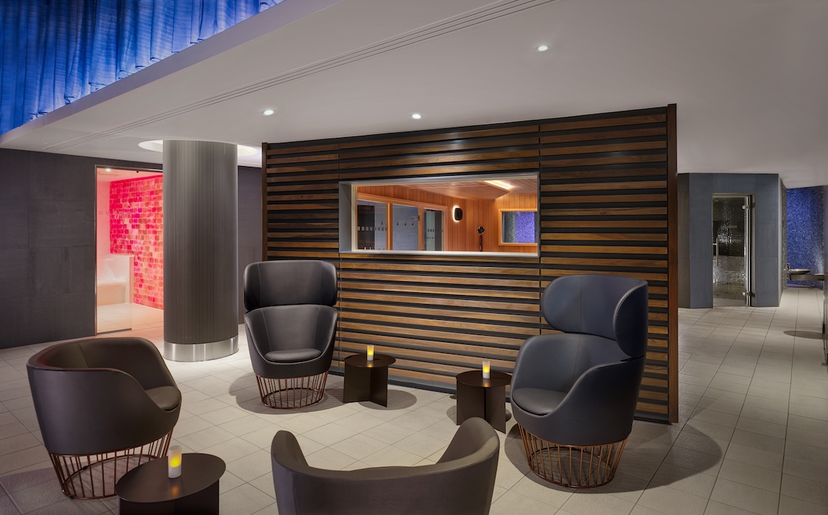 A thermal suite in a spa