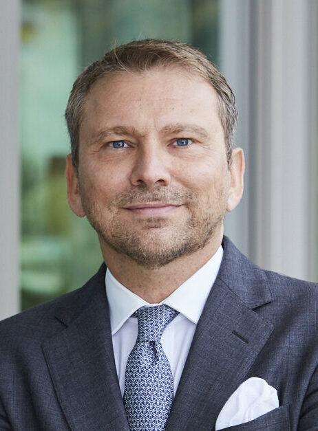 man smiling at camera